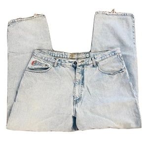 Vintage Bugle Boy loose fit light wash denim jeans